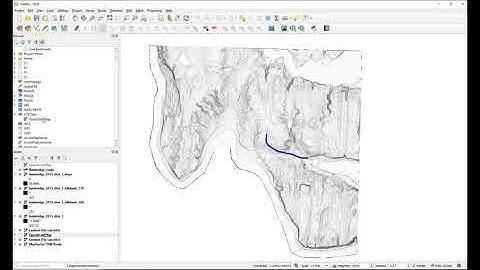 Add a basemap in QGIS.