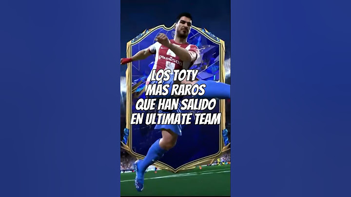 🔷LOS TOTY MAS RAROS QUE HAN SALIDO EN ULTIMATE TEAM