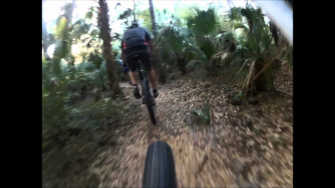 deleon springs chuck lennon park go pro mountain biking YouTube