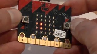 balance.py - Physics on the Microbit: A moving blip