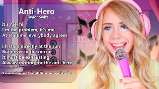 Singing Taylor Swift In Roblox Karaoke