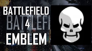 Battlefield 4 / BF4 Skull Emblem Tutorial