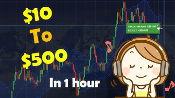 10$ to 500$ in pocket option trading - Binary option is a scam - check the description