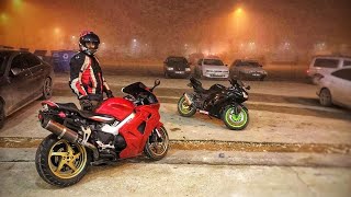 TÜNELDEN GEÇEN MOTOR VE EGZOZ SESİ + PATLAMA ANI ATEŞLİ Mutlaka izleyin
