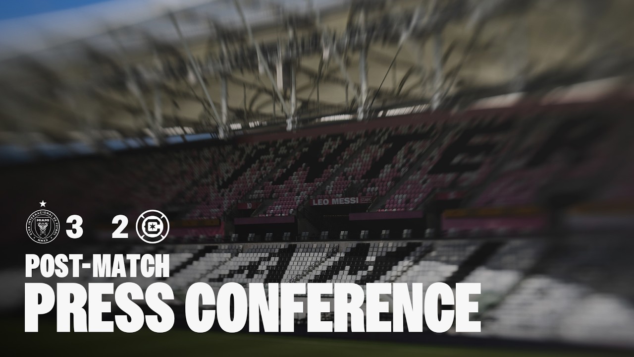 Inter Miami CF vs Chicago Fire FC | Post-Match Press Conference