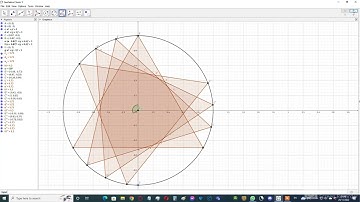 how to construct a regular 21-sided polygon and/or heptagon using the rotation method