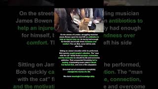 This Cat Saved A Homeless Man's Life 🥺❤️ #shorts