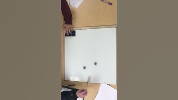 Video analysis of 2D collision