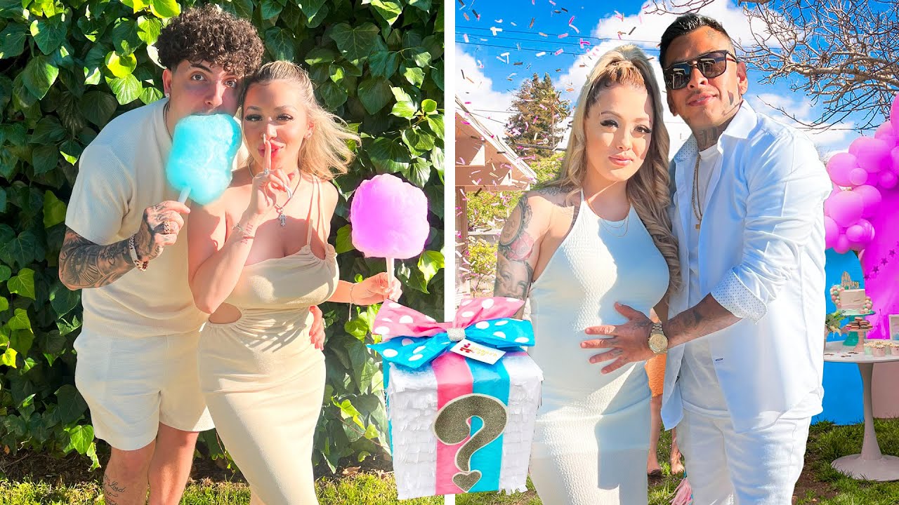 WE THREW A GENDER REVEAL FOR BRITNEY'S DAD!!