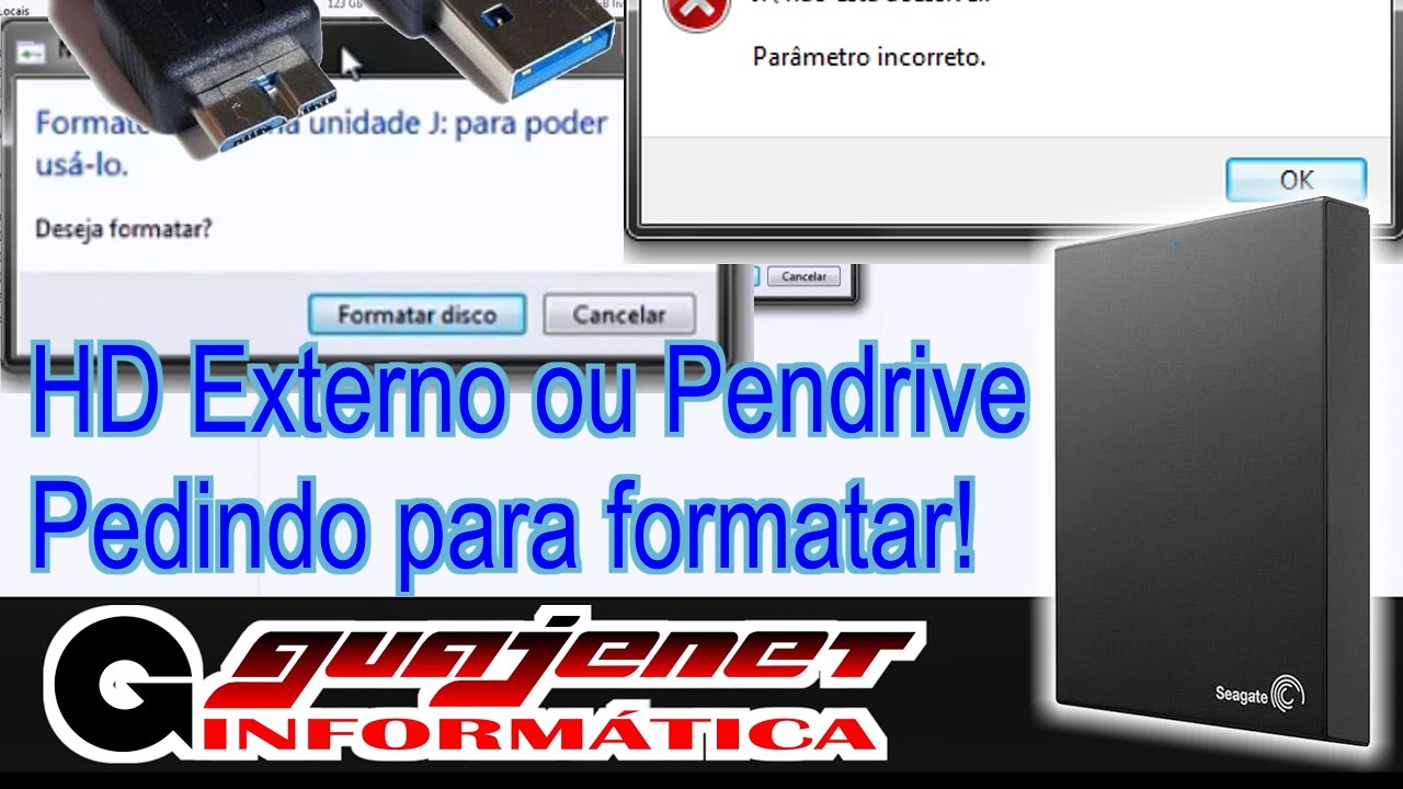 Formate o disco na unidade para poder usá-lo - Como resolver e ...
