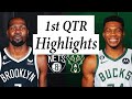 Milwaukee Bucks vs. Brooklyn Nets Full Highlights 1st QTR | Dec 23 | 2022 NBA Season