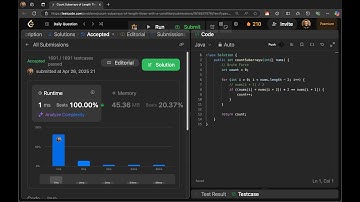 Easy. Beats 100% LeetCode 3392. Count Subarrays of Length Three With a Condition. Java. Python3