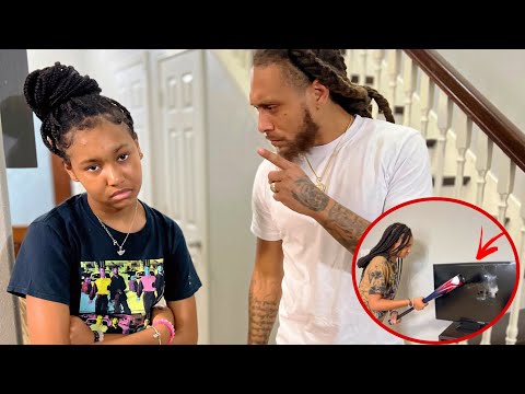 DAD Teaches DAUGHTER A Lesson For BREAKING TV, What Happens Is Shocking