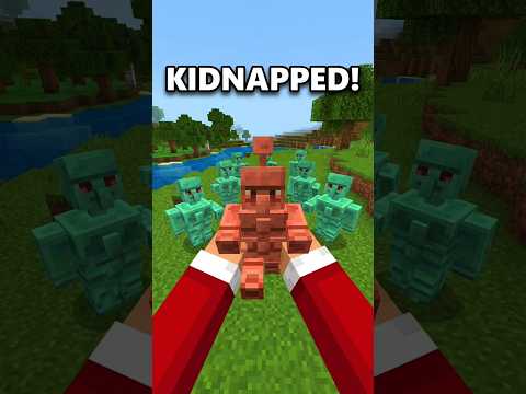 Finally i kidnapped a copper golem #golem #minecraft  #gaming #youtubeshorts #minecraftmemes #funny
