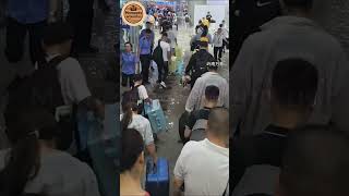Heavy Rain In Chengdu, Sichuan Turns Streets Into Rivers