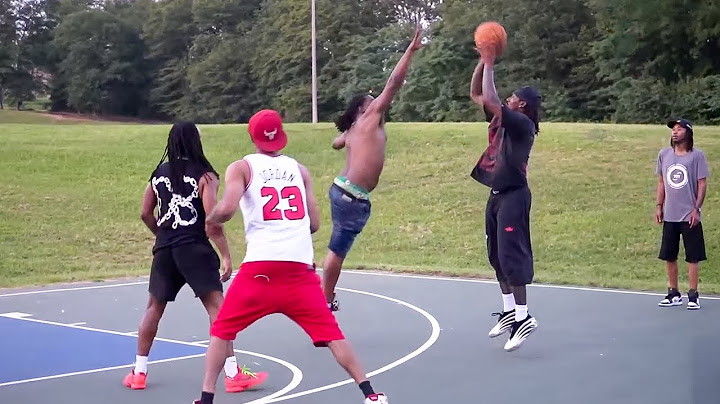 Duke Dennis hosts an intense Basketball Game at DeeBlock!