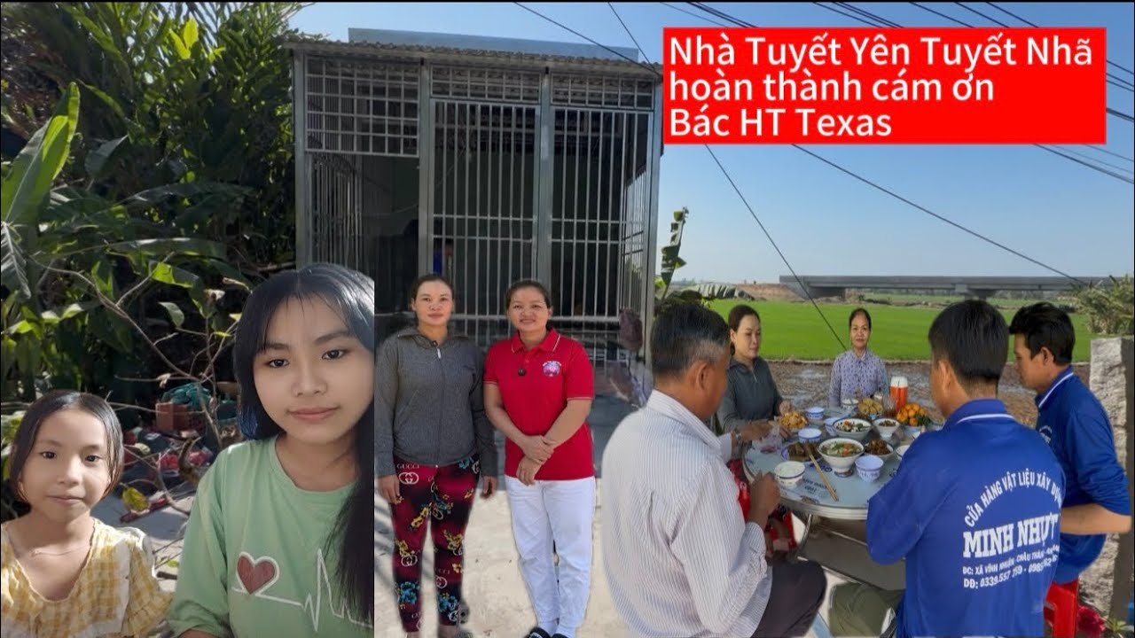 Nhà 3 Mẹ Con Hằng Đã Hoàn Thành Tuyết Yên Tuyết Nhã Yên Tâm Học Cám Ơn Bác HT Texas/Tập 987