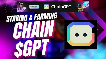 Chain GPT: How To Stake $CGPT Token 50X? (Chain GPT) #gpt #passiveincome #lowcapgem #stakingcrypto