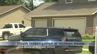 Death investigation of Holmen man underway