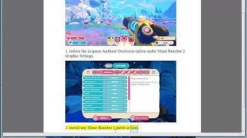 Fix Slime Rancher 2 low FPS issue! Slime Rancher 2 map? Not loading?