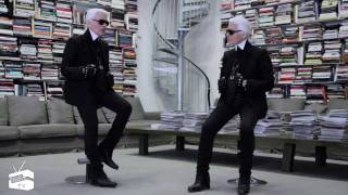 Face To Face Karl Lagerfeld Interviewing Himself