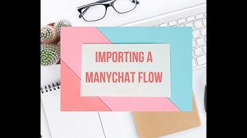 Importing a ManyChat flow from one user to another