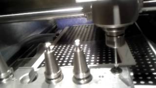 Linuxcnc automatic toolchanger measure in action