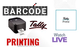 Barcode Printing in TallyPrime