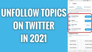 How to Unfollow Twitter Topics: 12 Steps - wikiHow Tech