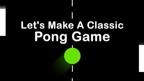 Make An Ping Pong in Just 10 MIN by Java !!