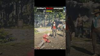What if Arthurs illness reveals itself in Camp  #rdr2 #shorts #reddeadredemption