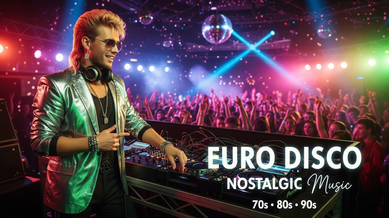 Neon Euro Disco Fever 1980s | High-Energy Retro Night Mix for Dance Hearts 💃