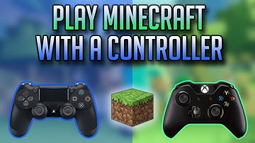 How To Play Minecraft With A Controller On Mac/PC! Connect Wireless and Wired Remotes!
