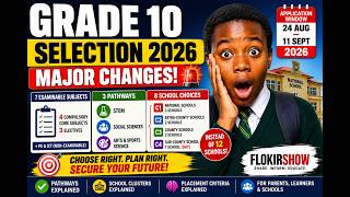NEW GRADE 10 PLACEMENT GUIDELINES FROM AUGUST 2026