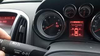 2015 Vauxhall Astra J hidden menu screenshot 5