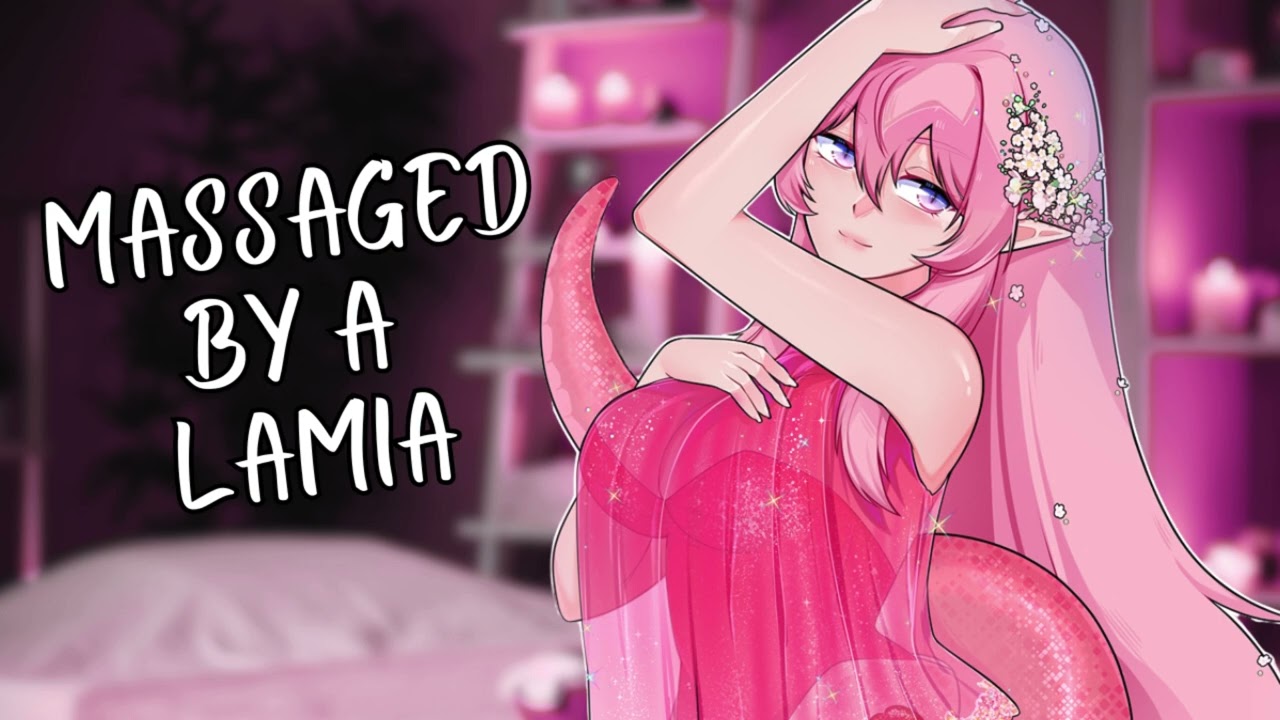 {ASMR}  Lamia Masseuse Massages You in her Coils [Soft Spoken] [Sleep aid] [Roleplay]