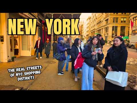 Exploring Manhattan's SOHO NYC Most Expensive Luxury Shopping District