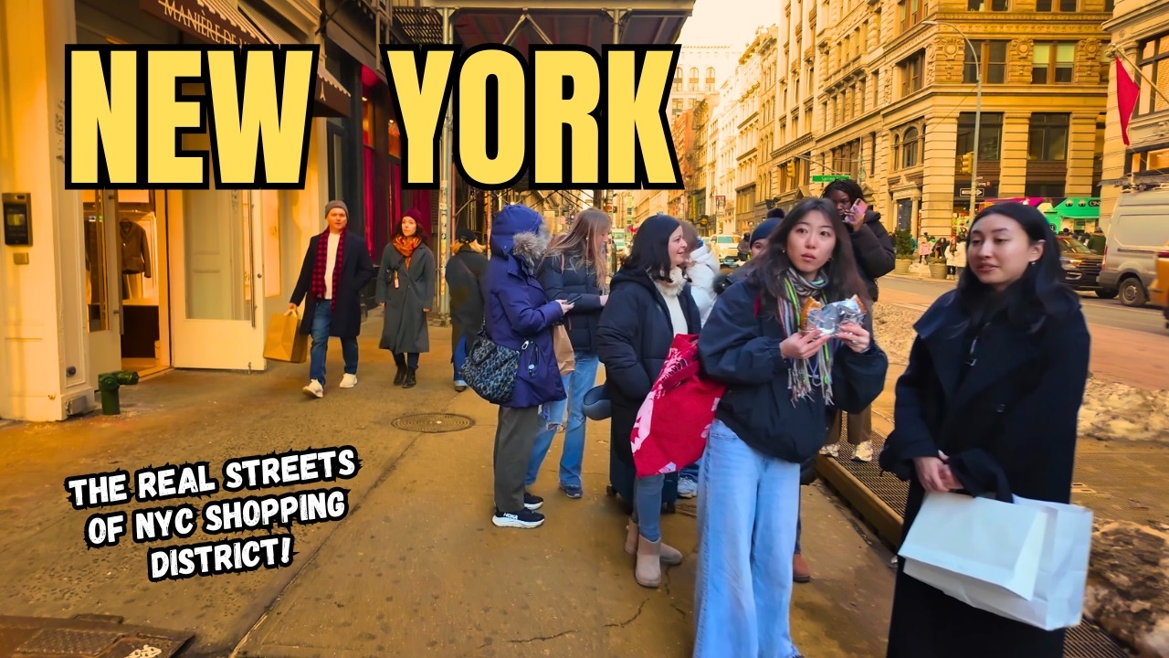 Exploring Manhattan's SOHO NYC | Most Expensive Luxury Shopping District!