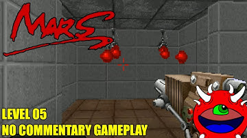 MARS 3D / 終極戰士 Gameplay (DOSBox) - Level 05 - All Secrets