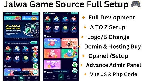 How to Setup Jalwa Game Source | Step by Step Tutorial