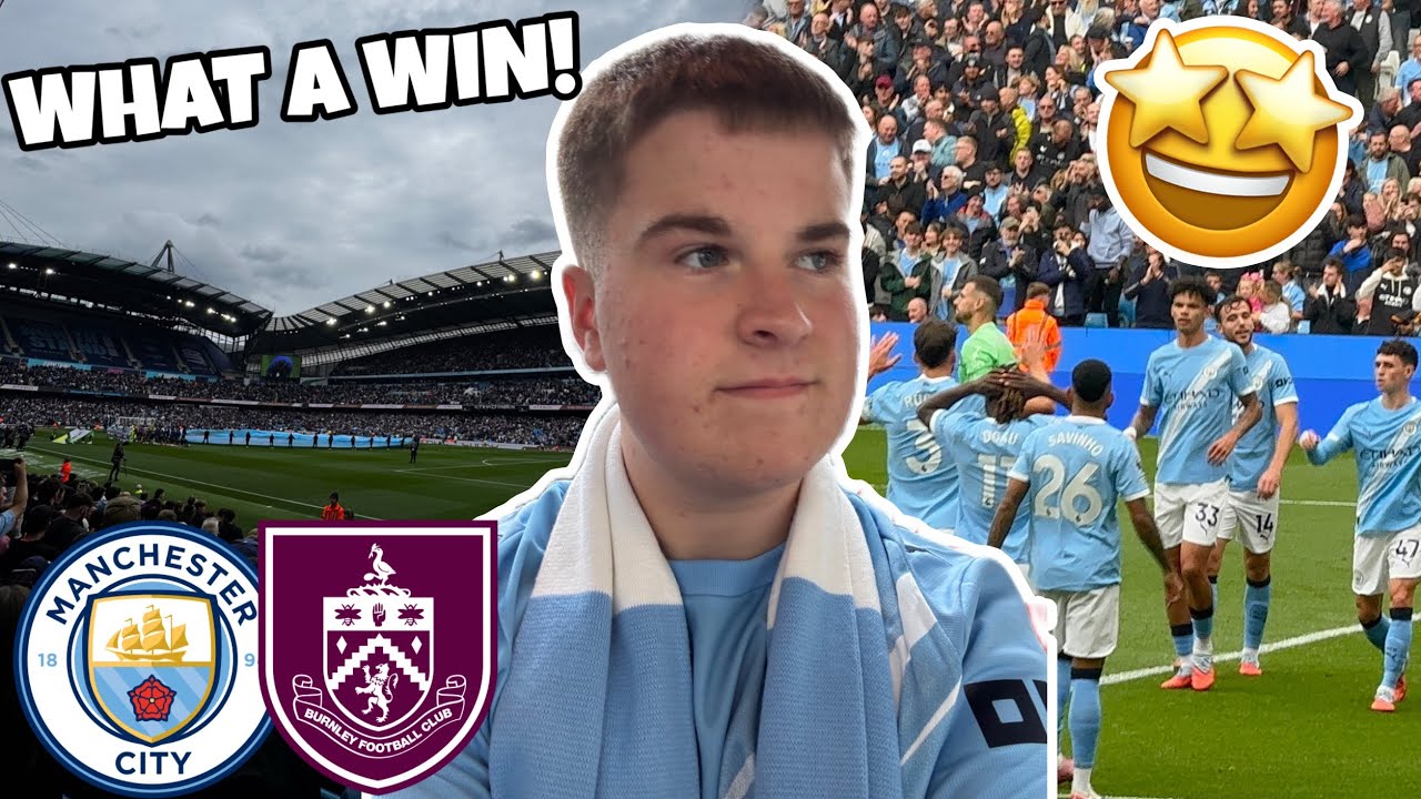 МАН СИТИ 5-1 БЁРНЛИ || ВИДЕОБЛОГ МАТЧА!
