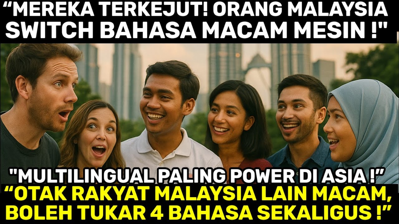 “PELANCONG HERAN! RAKYAT MALAYSIA BOLEH CAKAP BANYAK BAHASA!”
