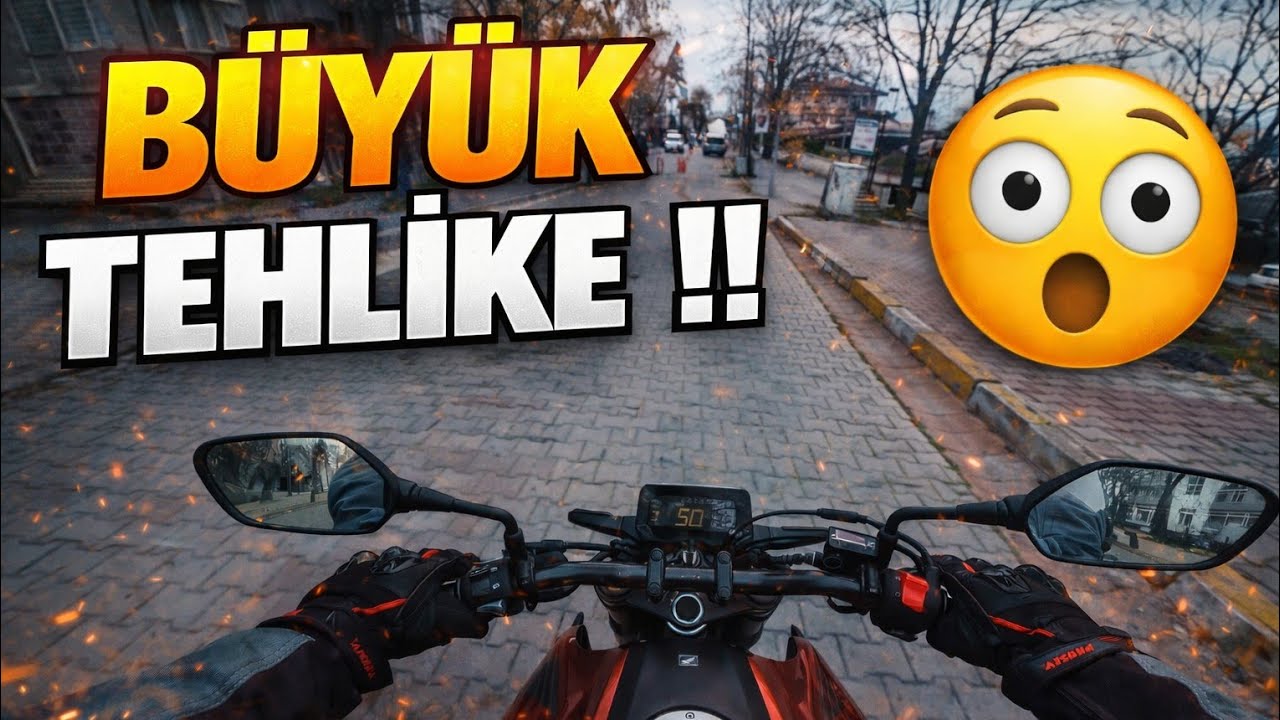 E-SCOOTER TEHLİKESİ / HONDA CB250R / MOTOVLOG