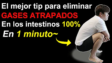 ¿Cómo puedo deshacerme de los gases atrapados durante días?