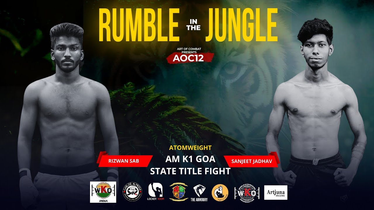 M Rizwan Sab RIZWAN SAB vs SANJEET JADHAV - AOC12 : Rumble in the Jungle - YouTube