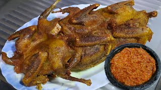 BURUNG DARA GORENG!! SAMBAL KEMIRI