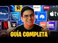 Qu plataformas de streaming contratar  gua completa 2024 cul es mejor precios