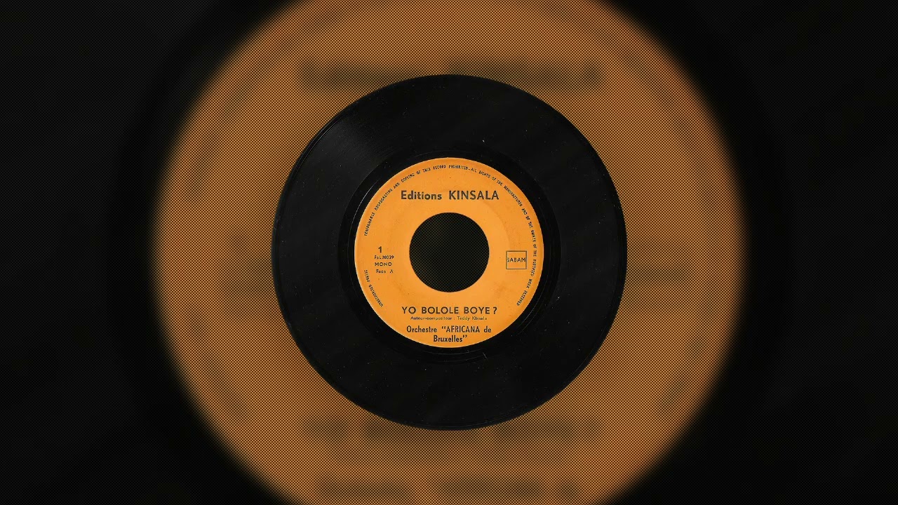 Orchestre Africana de Bruxelles – Yo Bolole Boye? (Early '70s