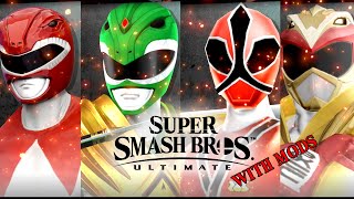 Power Rangers Battle Royal - Super Smash bros. Ultimate CPU vs CPU with Mods screenshot 2