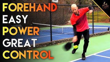 How To - Pickleball Forehand Technique - 8 Step Tutorial to a Pro Like Forehand | Pickleball Lesson